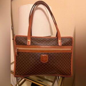 Vintage Celine PVC tote bag